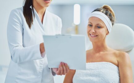 Clinical facial assessment as part of the consultation-led aesthetic care