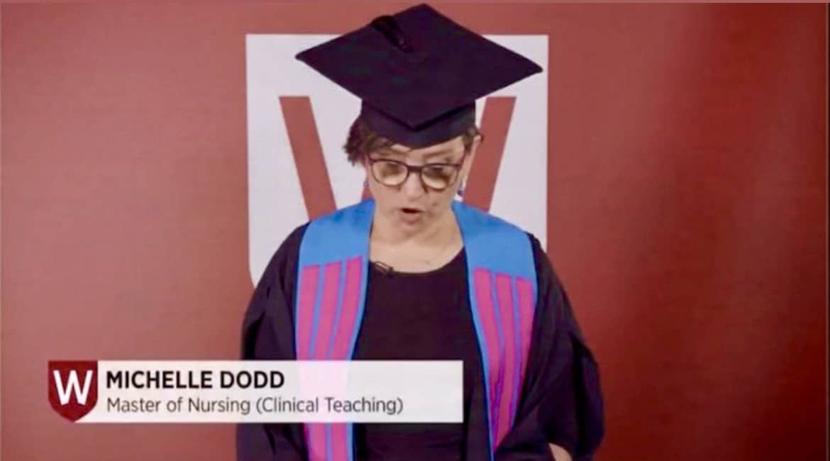 Registered Nurse Michelle Dodd Master of Nursing Sydney