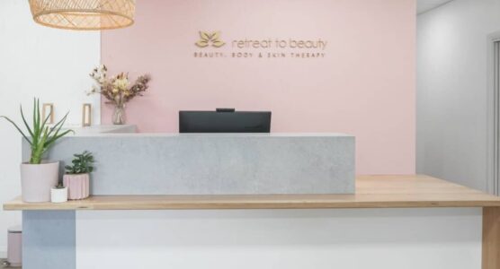 Penrith Beauty Salon reception area Retreat to Beauty